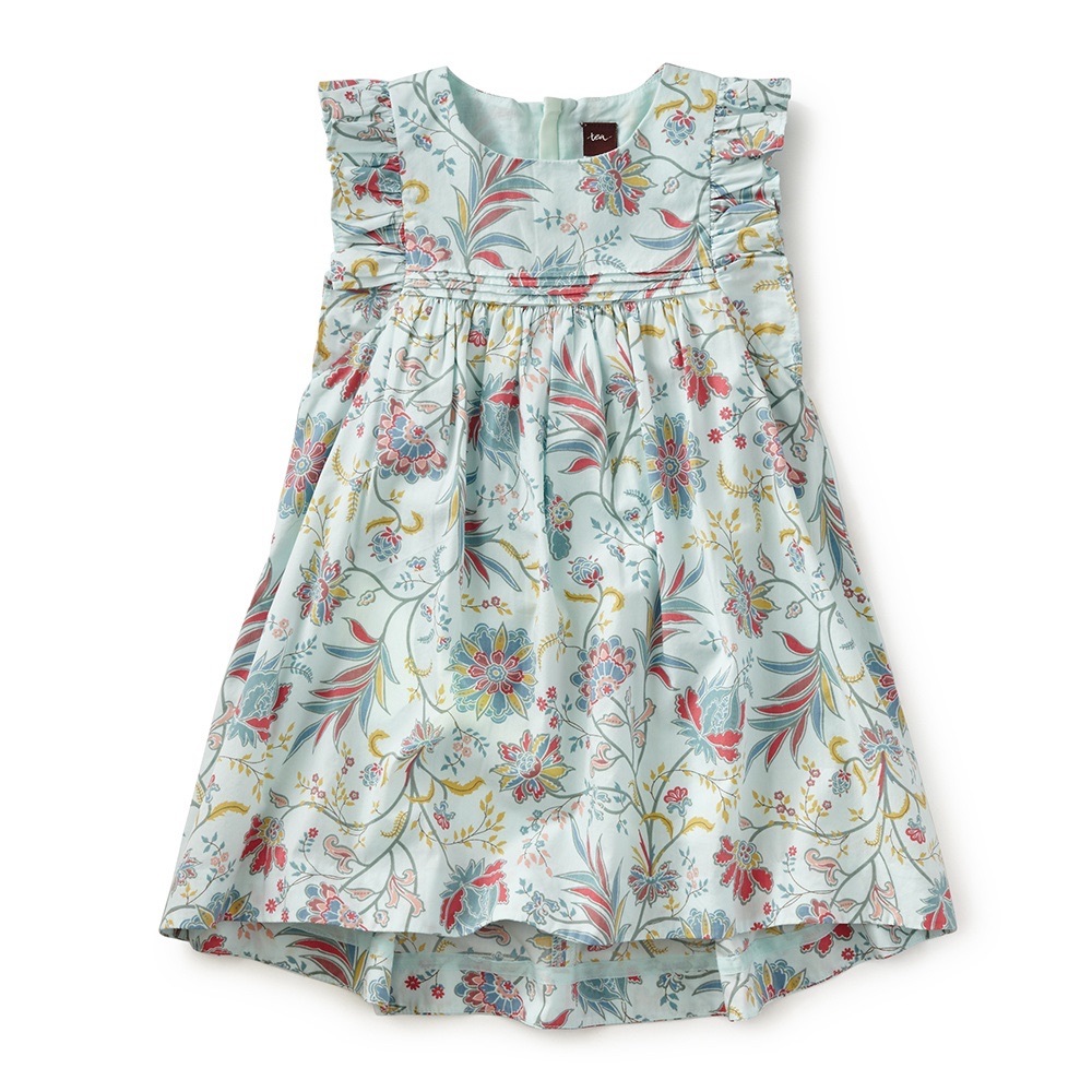Tea Collection Florentine Floral Hi-Lo Dress